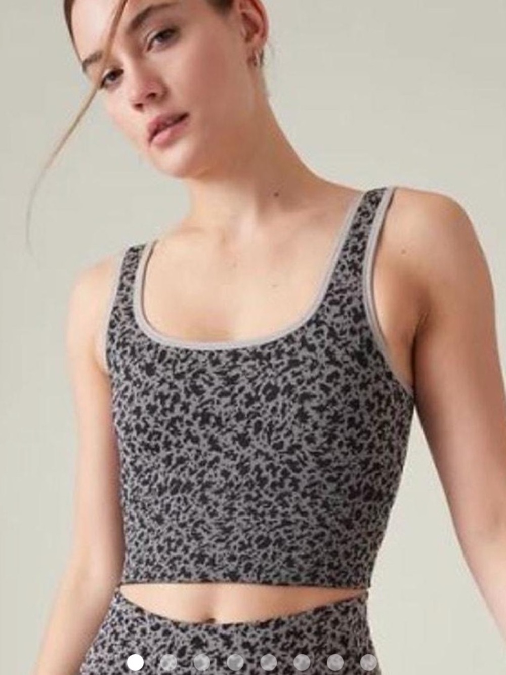 NWOT Athleta Aurora Scoop Crop Tank